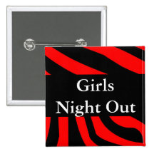 Girls Night Out Pinback Buttons