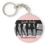 Girls Only Key Chains