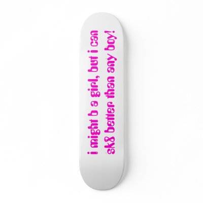 GIRLS ONLY SKATEBOARD by NickJonasNickJonas