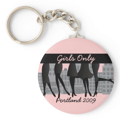 Girls Only-Version 2 Keychains by trennea