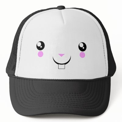 girls or ladies Kawaii Hamster cute character Hat by kawaiitshirts