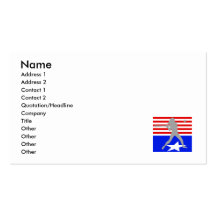 Girls Play Baseball Business Card Templates