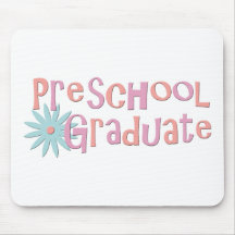 Girl's Preschool Graduation Gifts Mouse Pad