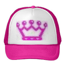 Girls princess trucker hat