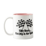 Girls Racing mugs