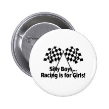 Girls Racing Pin