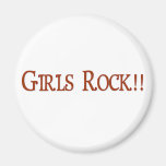 Girls Rock! Magnet