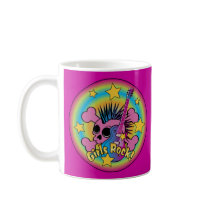 Girls Rock Skull Mugs