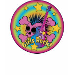 Girls Rock Skull t-shirts