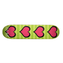 "Girls Roll" Cool Girl Skateboard