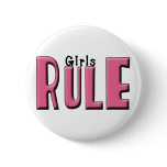Girls Rule Pins