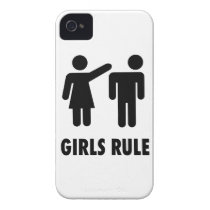 Girls Rule Iphone 4 Cover