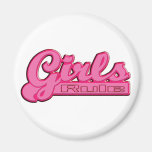 Girls Rule Magnets