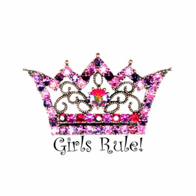 Girls Rule! Tiara sculpture by LadyDenise