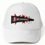 Girls Running Star Cap Mesh Hats