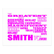 Girls Smiths : Pink Greatest Smith Postcard