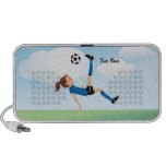 Girl's Soccer Kick Speaker Personalized