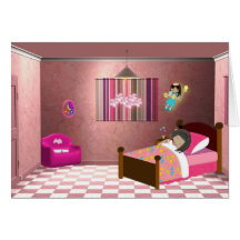 Girls Tooth Fairy Card 2