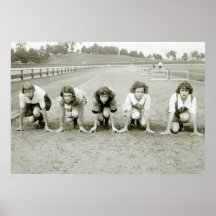 Girls Track, 1920s Posters