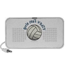 Girls Volleyball Team iPhone Speaker