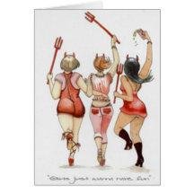 GIRLS WANNA HAVE FUN CARD