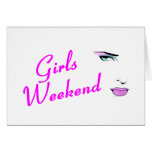 Girls Weekend (Face) Card