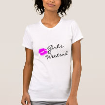 Girls Weekend (Kiss Blk) T-shirt