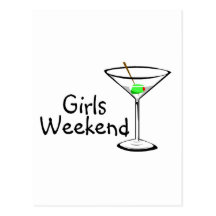 Girls Weekend (Martini 2) Post Cards