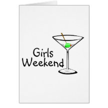 Girls Weekend Martini Cards