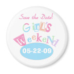 Girl's Weekend Save the Date Magnet
