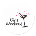 Girls Weekend Stickers
