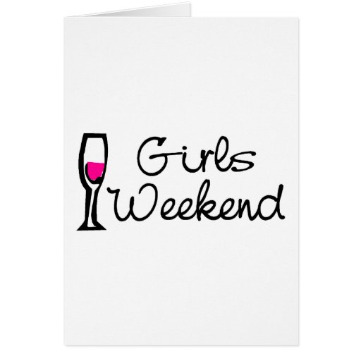 Girls Weekend (Wine) Card