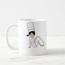 Girly Chef Mug