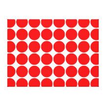 Girly Chic Accessories Party Treats Red Polka Dots Canvas Prints