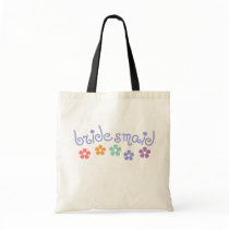 Girly-Cue Bridesmaid Canvas Bags