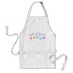 Girly-Cue Maid of Honor Aprons