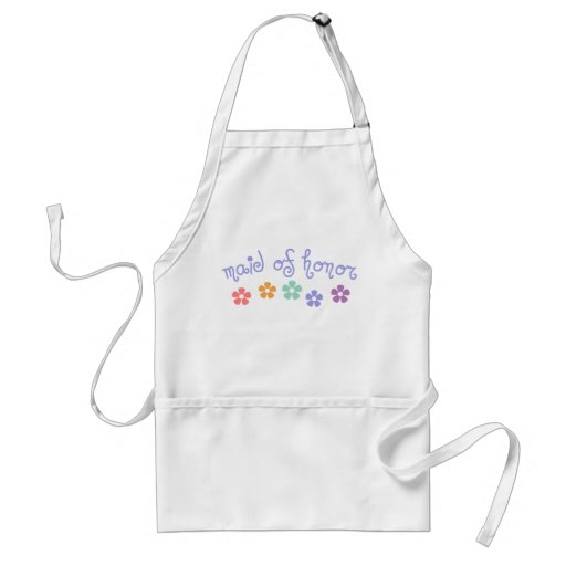 Girly-Cue Maid of Honour Aprons