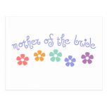 Girly-Cue Mother of Bride Postcard