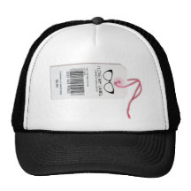 Girly Geek Tag Mesh Hat