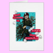 Girly Little Christmas cards