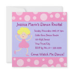 Girly Pink Bubbles Dance Recital