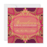 Girly Pink Frills Specialicious Party Invitation