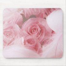 Girly Pink Mouse Pad