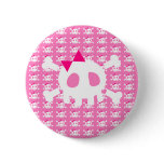 Girly Pink Punk Skull