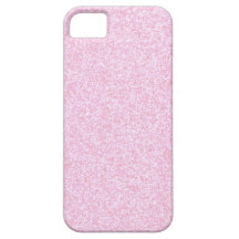 Girly Pink Sparkling Glitter iPhone 5 Cover