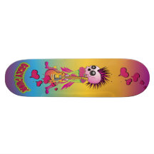 Girly Punk Rock Skate Skate Board Decks