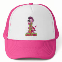 Girly Punk Rocker Mesh Hats