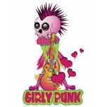 Girly Punk Rocker t-shirts
