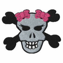 Girly Punk Skull & Crossbones Design Shirt