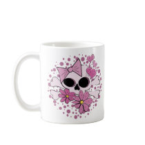 Girly Punk Skull Coffee Mugs